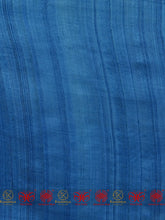 Load image into Gallery viewer, Nadia Kinare - Blue Tussar Silk Saree
