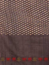 Load image into Gallery viewer, Lily of The Valley - Red Flowers Tussar Saree
