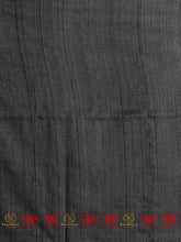 Load image into Gallery viewer, Bhoore - Grey and Black Saree
