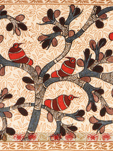Load image into Gallery viewer, Red Birds on Budding Branch Wall Hanging
