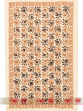 Load image into Gallery viewer, Block Printed Lotus Wall Hanging
