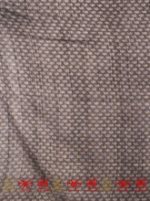 Load image into Gallery viewer, Glossy Grey Tussar Silk Saree
