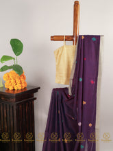 Load image into Gallery viewer, Plum Pop - Saree
