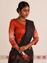Load image into Gallery viewer, Red Tussar Blouse
