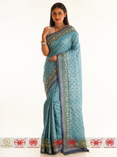 Load image into Gallery viewer, Blue Buti Queen - Saree
