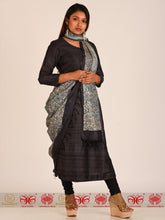Load image into Gallery viewer, Grey Tussar Dupatta
