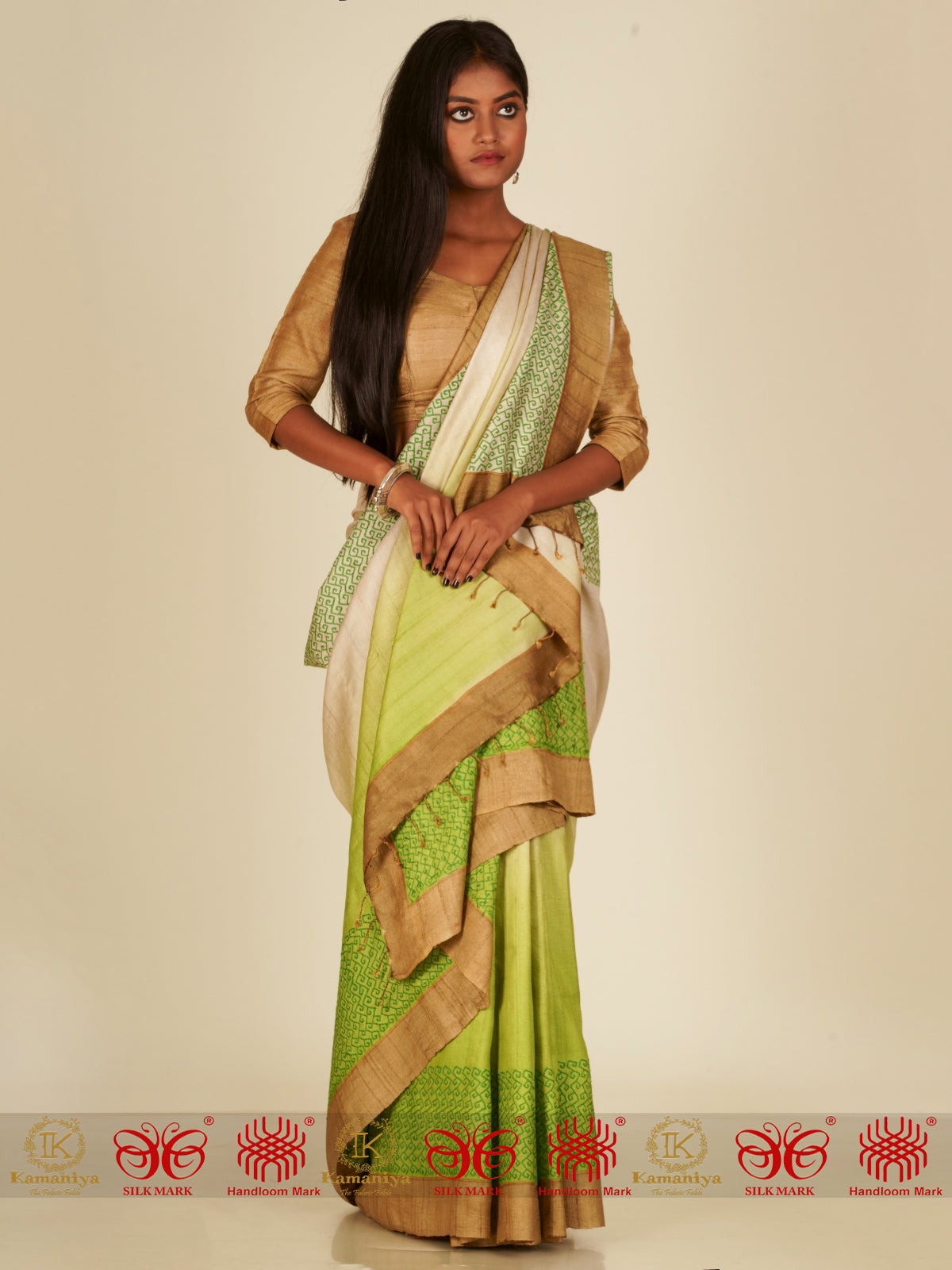 Neon Lights - Saree