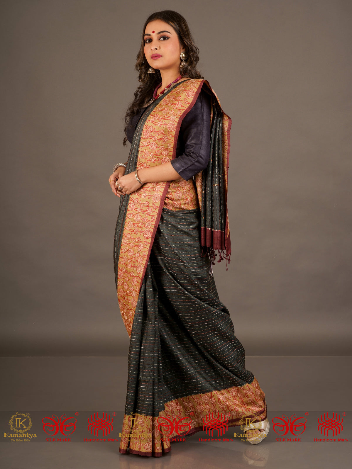 Night Garden - Saree