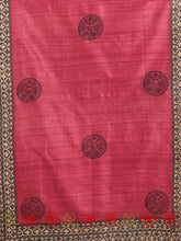 Load image into Gallery viewer, Pink Grey Tussar Dupatta
