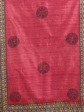 Load image into Gallery viewer, Pink Grey Tussar Dupatta
