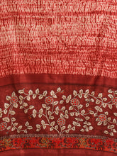 Load image into Gallery viewer, Maroon Tie and Dye Tussar Dupatta
