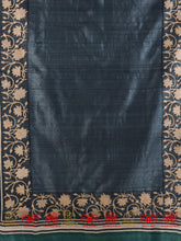 Load image into Gallery viewer, Green Grey Tussar Dupatta
