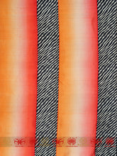 Load image into Gallery viewer, Orange Black Mulberry Scarf
