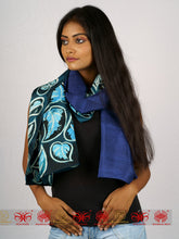Load image into Gallery viewer, Blue Mulberry Scarf
