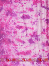 Load image into Gallery viewer, Pink Tie and Dye Mulberry Scarf
