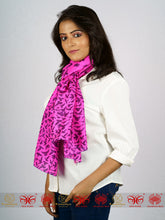 Load image into Gallery viewer, Pink Blue Mulberry Scarf
