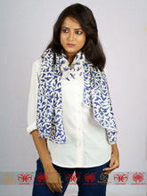 Load image into Gallery viewer, Blue Mulberry Scarf
